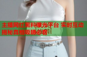 主播网红黑料曝光平台 实时互动揭秘真相吸睛必看