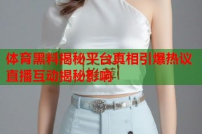 体育黑料揭秘平台真相引爆热议直播互动揭秘影响