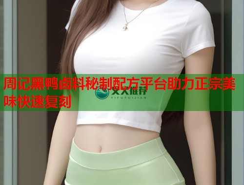 周记黑鸭卤料秘制配方平台助力正宗美味快速复刻  第1张